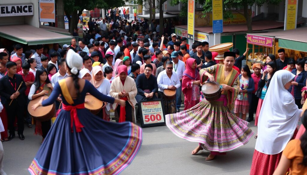 Peserta Festival Budaya Medan