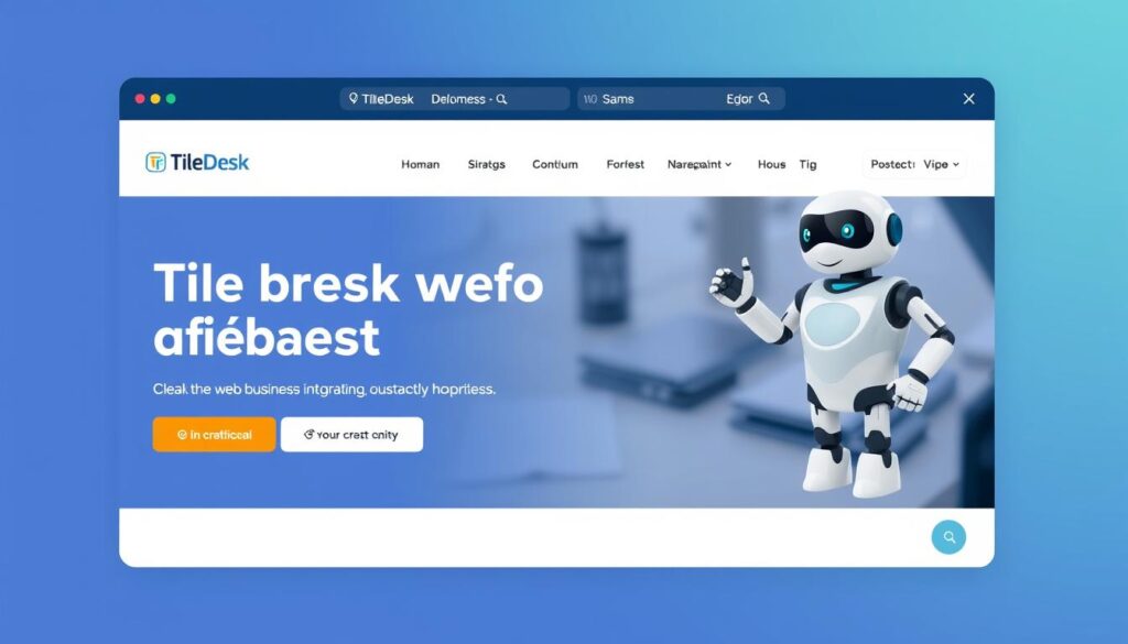 Tiledesk customer service AI