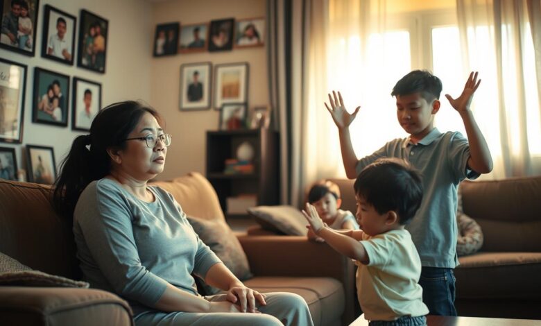 Viral Aksi Anak Ancam Ibu: Keluarga Buka Suara